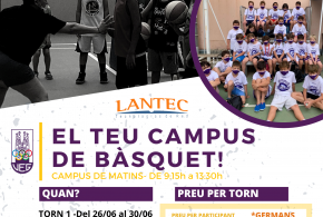 GAUDÍ LANTEC SUMMER BASKET CAMP 2023